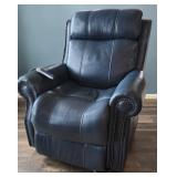 Barcolounger Power Lift/Recline Leather Chair