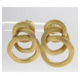 18K Yellow Gold Marco Biciego Jaipur Earrings