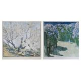 Two, Gustave Baumann Repro Lithographs