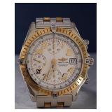 Breitling 18K, Stainless Chrono Watch