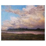 Michael Story 9.25x12 O/B Dusk on the Marsh