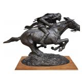 Allan Houser Bronze, Ltd Ed, "Swift Messenger"