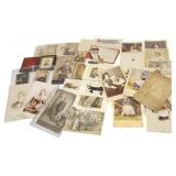 Group of Cabinet Cards and Postcards, Lincoln