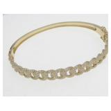 14K Yellow Gold Shy Creations Diamond Bracelet