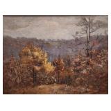 T.C. Steele 20x28 O/C Late Autumn Afternoon