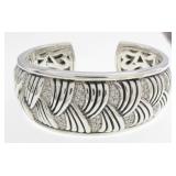 Scott Kay Sterling Silver Diamond Bracelet