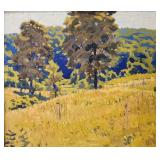 Herman J Peterson 14x16 O/B "Summer Hillside"