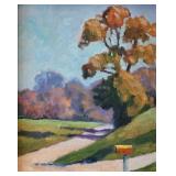 Patricia Bardes 15x12 O/B Autumn Lane