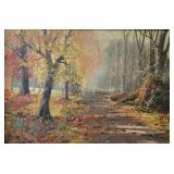 John Zwara 20x30 O/B Mid-Autumn Path