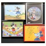 Lynn Gerstein (4) Acrylic Mickey Mouse
