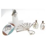 Sterling Silver Enamel Siam Jewelry