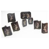 Sterling Silver Nielloware Siam Jewelry