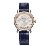 SS/18KR Ladies Chopard Happy Sport w/ Diamond Beze