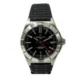 SS Breitling Chronomat 40MM GMT Black Dial
