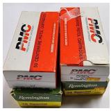 Four Boxes .38SPL Pistol Cartridges