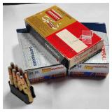 Three Boxes 30-06 Springfield Rifle Cartridges