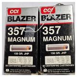 Two Boxes .357Mag Pistol Ammo