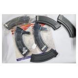 Group of Six SKS 7.62 Banana Magazines
