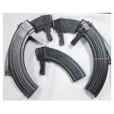 Four SKS 7.62, 50-Round Banana Mags