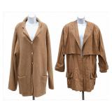 Two Ladies Jackets, Wool/Cashmere & Italian 42
