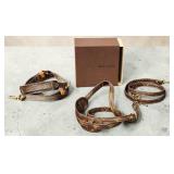 (3) Louis Vuitton Shoulder Straps