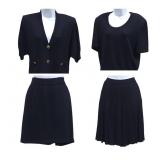 Four St John Knit Items, Black