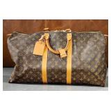 Louis Vuitton "Keep All" Monogrammed Duffel