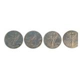 (4) US Silver Eagle .999 Silver Coins