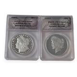 2-Coin Set, 2024-S .999 Silver, Morgan, Peace