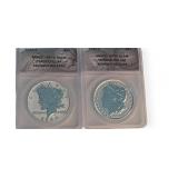 2-Coin Set, 2024 Reverse Proof, Morgan, Peace