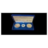 3-Coin Set, Pearl Harbor Commem, .999 Silver