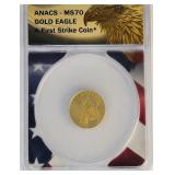 2024 American Gold Eagle, $5, ANACS