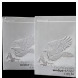 (2) 2015 Australia Wedge Tail Eagle Proof, .999