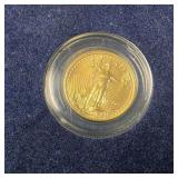 2001 $5 Gold American Eagle Coin