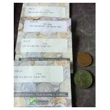 Group of 19th Century US Large Cent Coins, Plus 2c