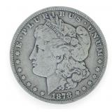 1878-CC US Morgan Silver Dollar
