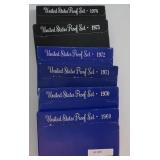 (6) US Mint Proof Set, Mint Sets
