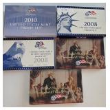 (5) US Mint Proof Sets