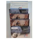 (5) US Mint Proof Sets