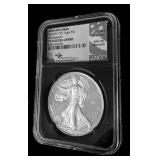 Rare 2020W Silver American Eagle, WWII Privy Mark