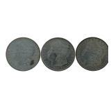 (3) US Morgan Silver Dollar Coins