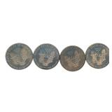 (4) US Silver Eagle .999 Silver Coins