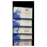 (5) US Mint Proof Sets