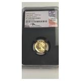 2018 W $10 Gold Coin, NGC
