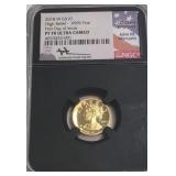 2018 W $10 Gold Coin, NGC