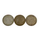 (3) US Morgan Silver $1 Coins, 1921
