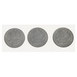 (3) US Morgan Silver Dollar Coins