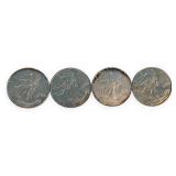 (4) US Silver Eagle .999 Silver Coins