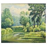 Orville Jefferson 20x24 O/B "A Day in June"