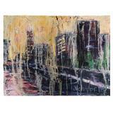 David Padworny 22x30 O/C Cityscape